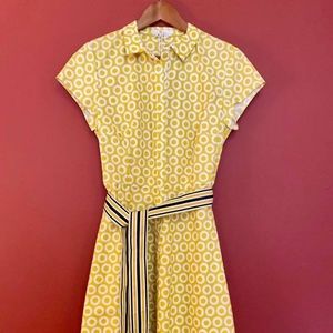 BODEN Button-up Shirt Dress, Size 10R, NWT